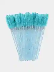 Голубой щеточки для бровей и ресниц с блёстками / 1, 5, 10, 50шт