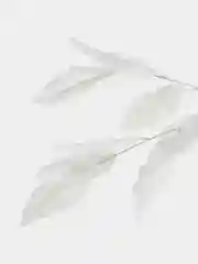 Искусственные ветки для декора 3 шт белые