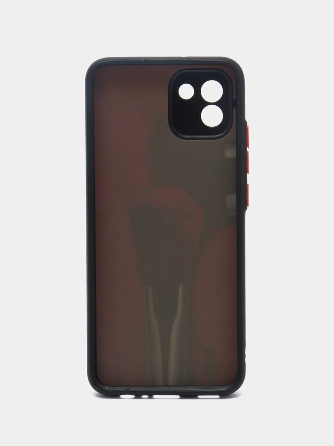 Розовый чехол с рисунком на Samsung Galaxy A03 (Самсунг Галакси А03)