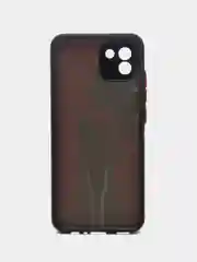 Розовый чехол с рисунком на Samsung Galaxy A03 (Самсунг Галакси А03)