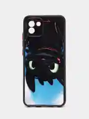 Угольный чехол с рисунком на Samsung Galaxy A03 (Самсунг Галакси А03)