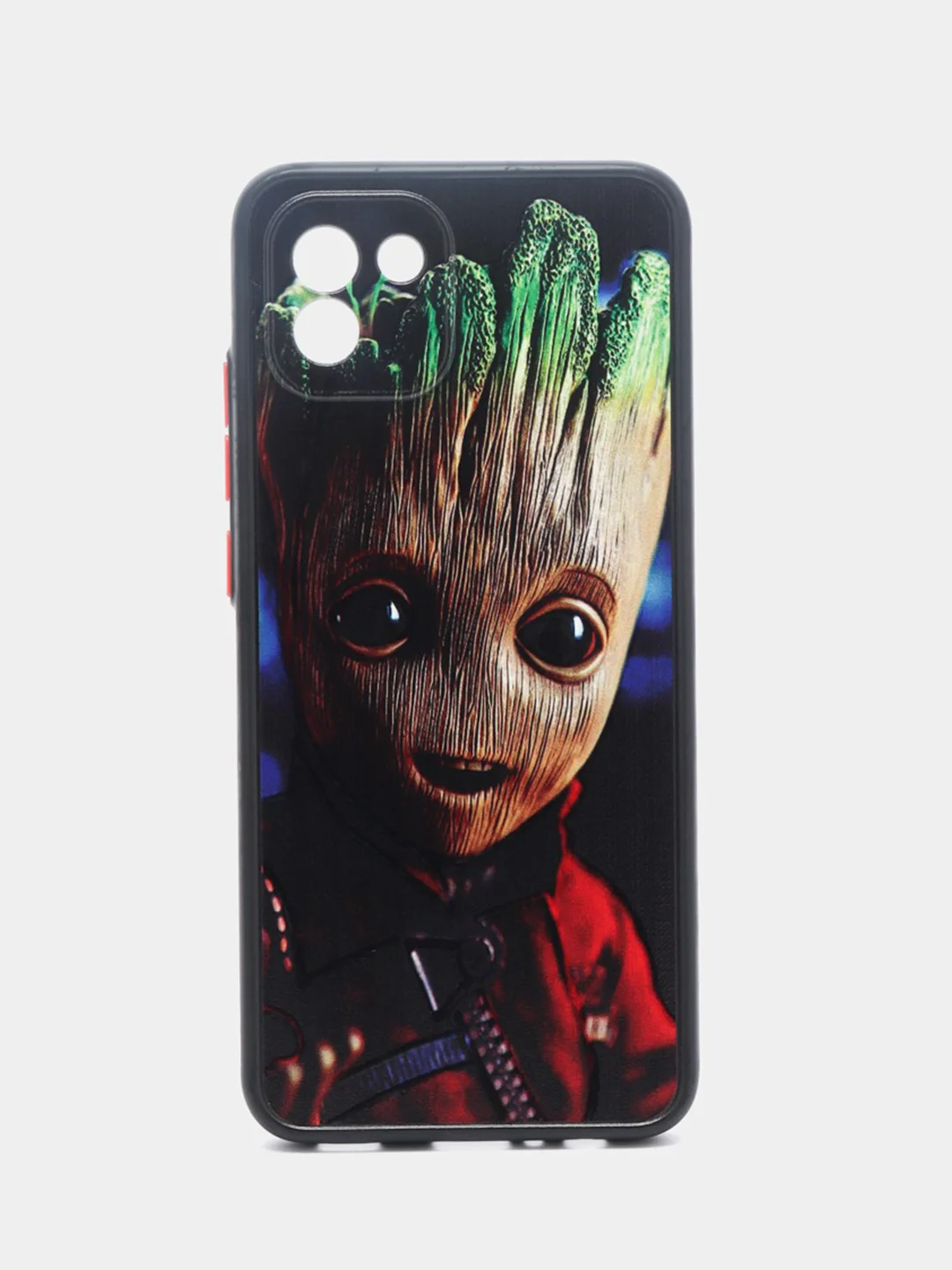 Терракотовый чехол с рисунком на Samsung Galaxy A03 (Самсунг Галакси А03)