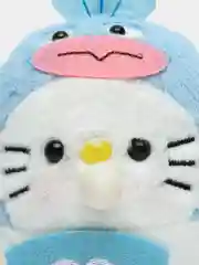 Бирюзовый брелок на сумку плюшевый Хеллоу Китти, мягкая игрушка Hello Kitty