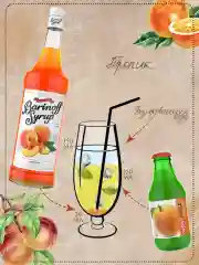Сироп Barinoff "Персик", для кофе и коктейлей, 1 л