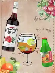 Сироп Barinoff "Клюква", для кофе и коктейлей, 1 л