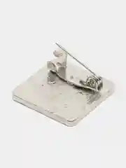 Желтый пин металлический на булавке tik-tok
