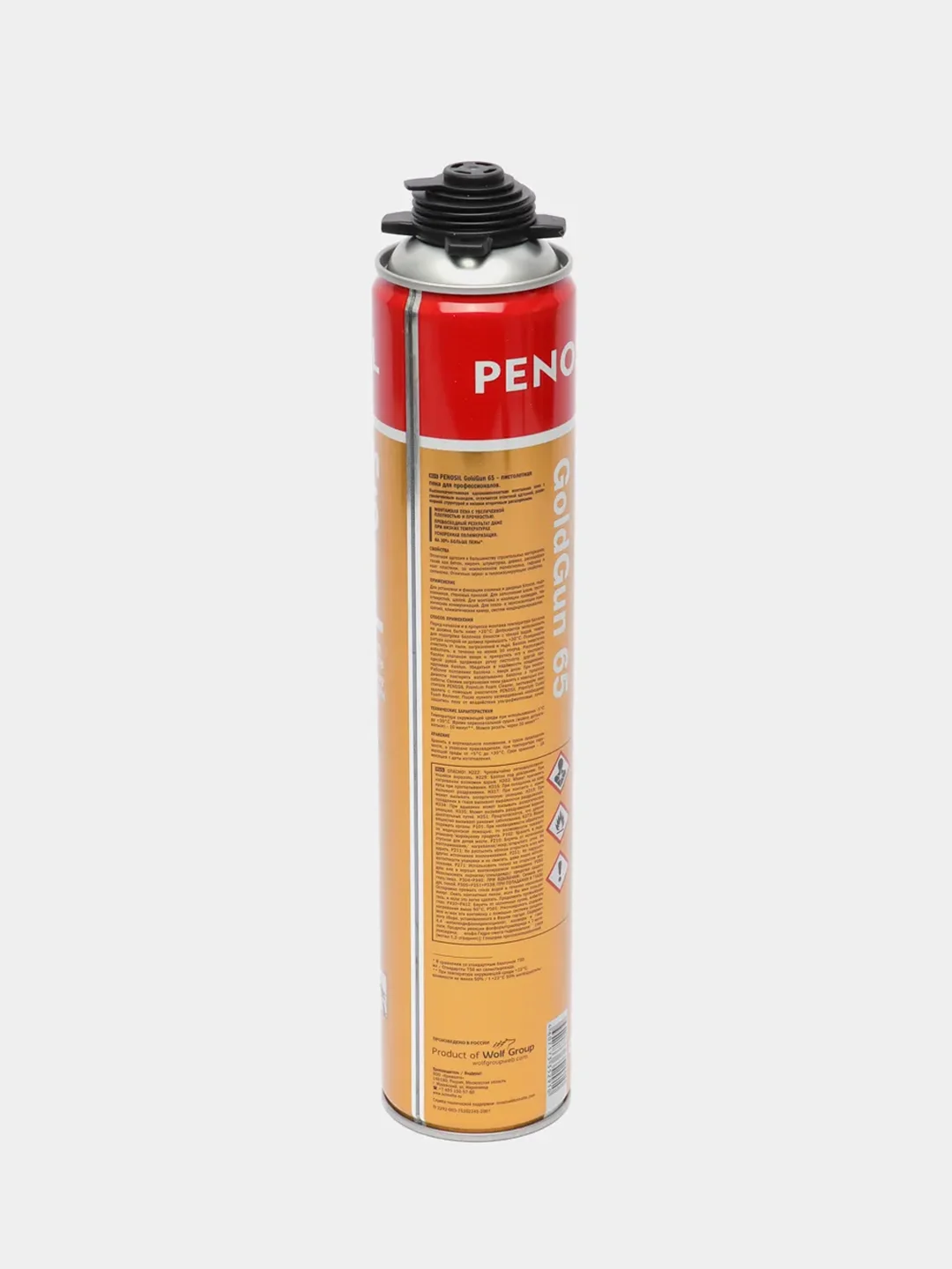 Пена монтажная Penosil GoldGun 65, 875 ml