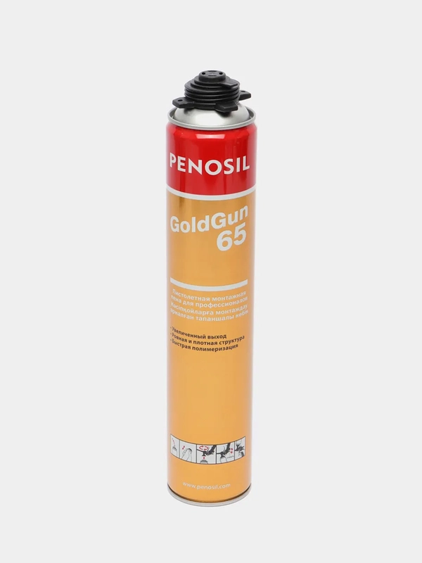 Пена монтажная Penosil GoldGun 65, 875 ml