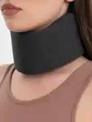 Черный бандаж шейный, Шанца ортопедический