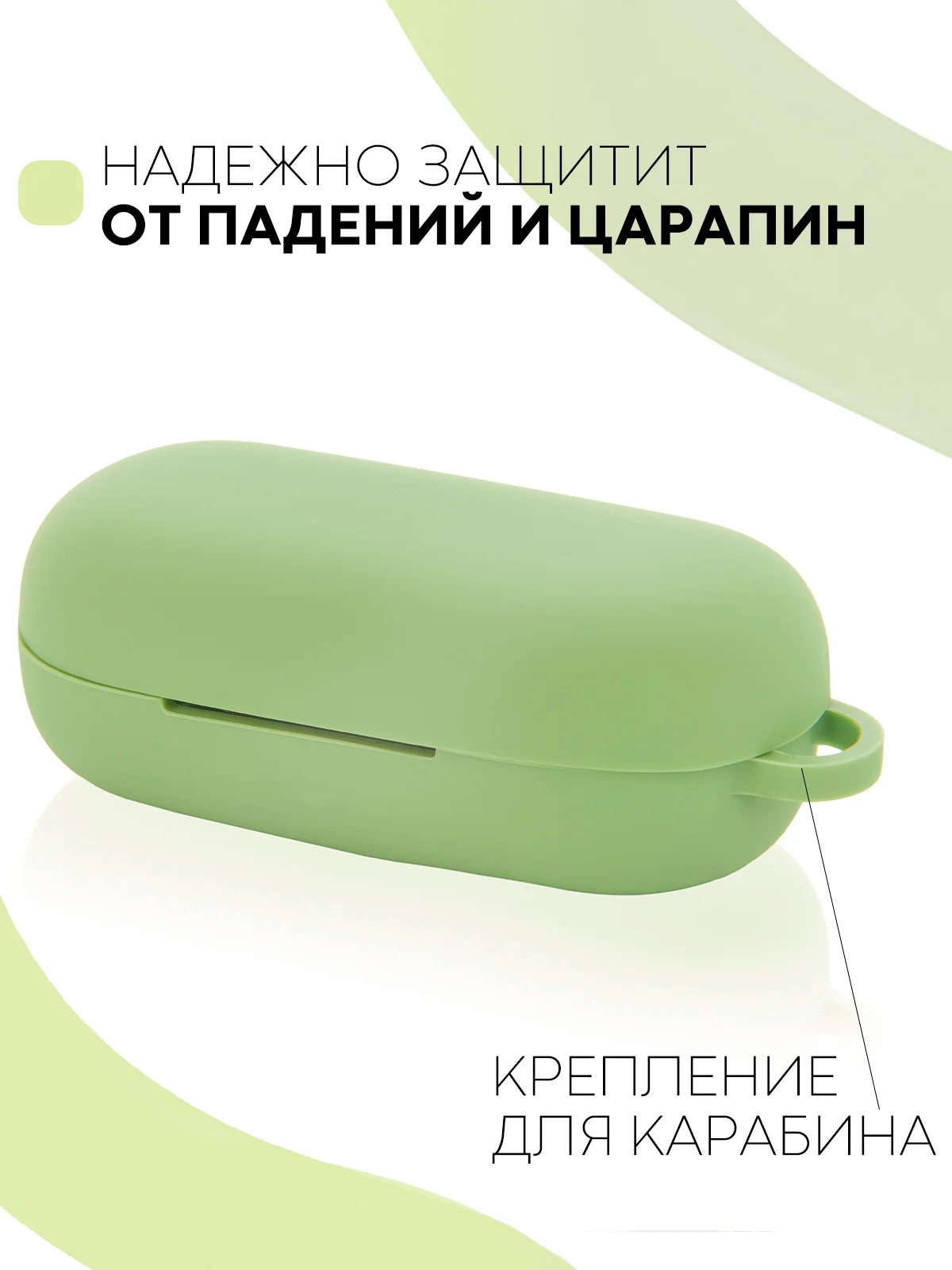 Темно-синий чехол на Huawei FreeBuds Lite/Honor FlyPods Lite для наушников КАРТОФАН, силикон матовый