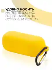 Темно-синий чехол на Huawei FreeBuds Lite/Honor FlyPods Lite для наушников КАРТОФАН, силикон матовый