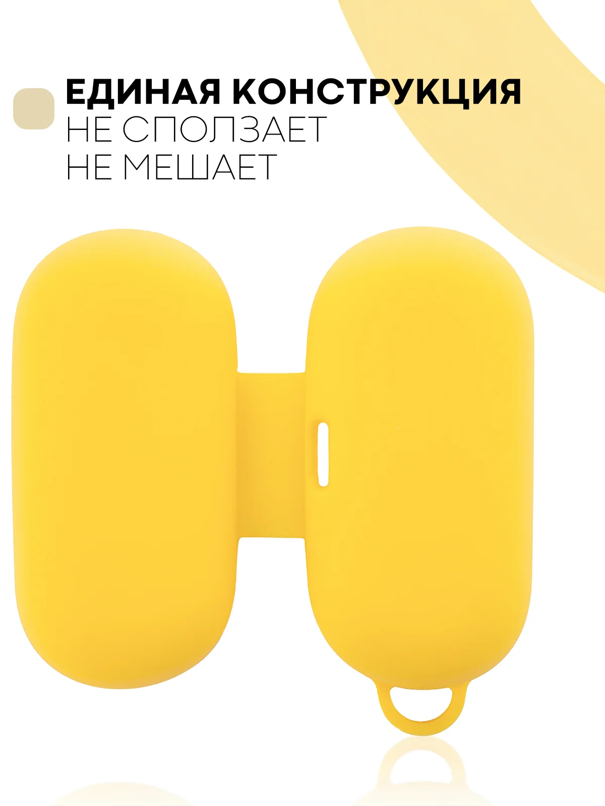 Темно-синий чехол на Huawei FreeBuds Lite/Honor FlyPods Lite для наушников КАРТОФАН, силикон матовый