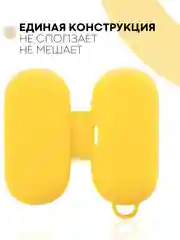 Темно-синий чехол на Huawei FreeBuds Lite/Honor FlyPods Lite для наушников КАРТОФАН, силикон матовый