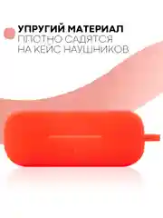 Темно-синий чехол на Huawei FreeBuds Lite/Honor FlyPods Lite для наушников КАРТОФАН, силикон матовый