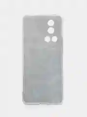 Бирюзовый чехол на Huawei Nova 12 Pro / Хуавей Нова 12 Про прозрачный, с рисунком, защита камеры