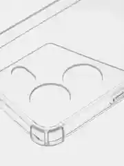 Прозрачный чехол для Tecno Pova 5 Pro (5G) противоударный силиконовый BROSCORP с усиленными углами