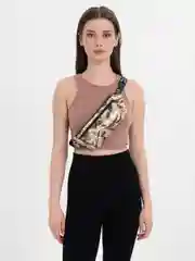 Песочный хаки сумка поясная