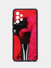 Розовый чехол с рисунком на Samsung Galaxy A52 (Самсунг Галакси А52)