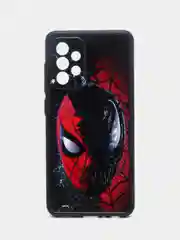 Алый чехол с рисунком на Samsung Galaxy A52 (Самсунг Галакси А52)