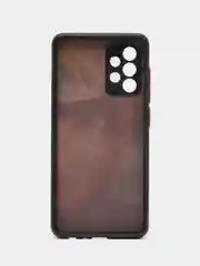 Светло-жёлтый чехол с рисунком на Samsung Galaxy A52 (Самсунг Галакси А52)