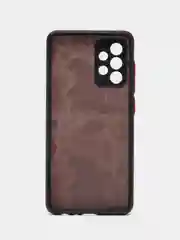 Тёмно-бордовый чехол с рисунком на Samsung Galaxy A52 (Самсунг Галакси А52)