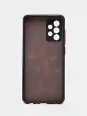 Синий чехол с рисунком на Samsung Galaxy A52 (Самсунг Галакси А52)