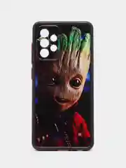 Терракотовый чехол с рисунком на Samsung Galaxy A52 (Самсунг Галакси А52)