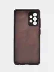 Бордовый чехол с рисунком на Samsung Galaxy A52 (Самсунг Галакси А52)