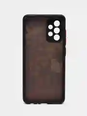 Оранжевый чехол с рисунком на Samsung Galaxy A52 (Самсунг Галакси А52)