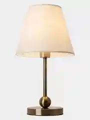 Бронзовый кабинетная настольная лампа Arte Lamp ELBA