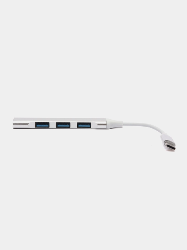 USB-хаб, разветвитель на 4 порта Type-C, HUB 3.0 концентратор, переходник