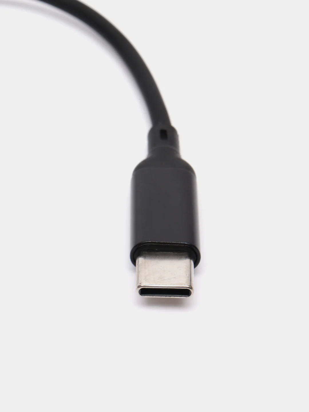 Черный usb-хаб, разветвитель на 4 порта Type-C, HUB 3.0 концентратор, переходник
