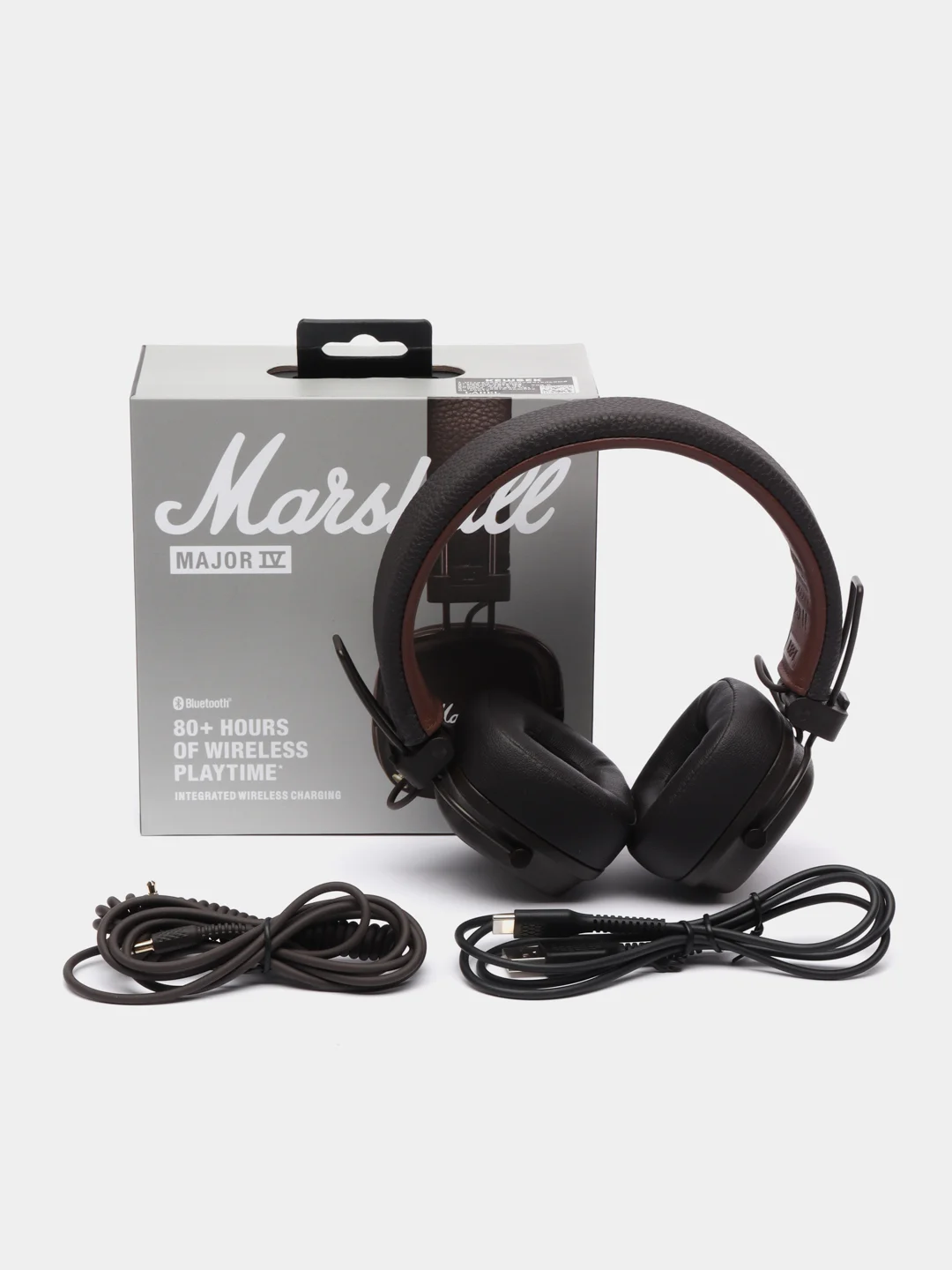 Коричневый беспроводные наушники Marshall Major IV