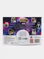 Альбом 250 наклеек "Мемные котики"