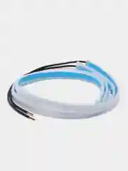 Белый светодиодные ленты на фары, 2 штуки, 60 см, 3 цвета
