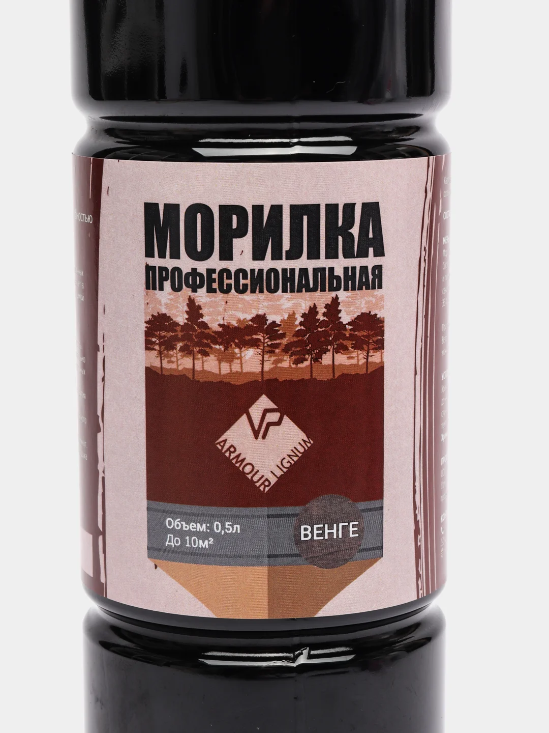 Коричневый морилка профессиональная венге 500мл