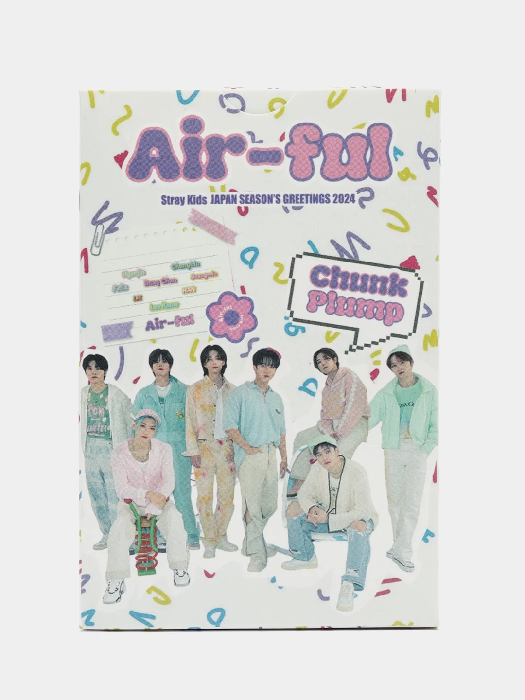 Лавандовый карточки kpop Stray Kids,  Стрей Кидс, 55 штук