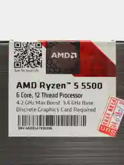 Центральный Процессор AMD RYZEN 5 5500