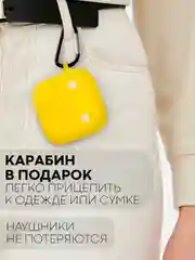 Чехол на Xiaomi Redmi Buds 3 для беспроводных наушников КАРТОФАН силиконовый матовый