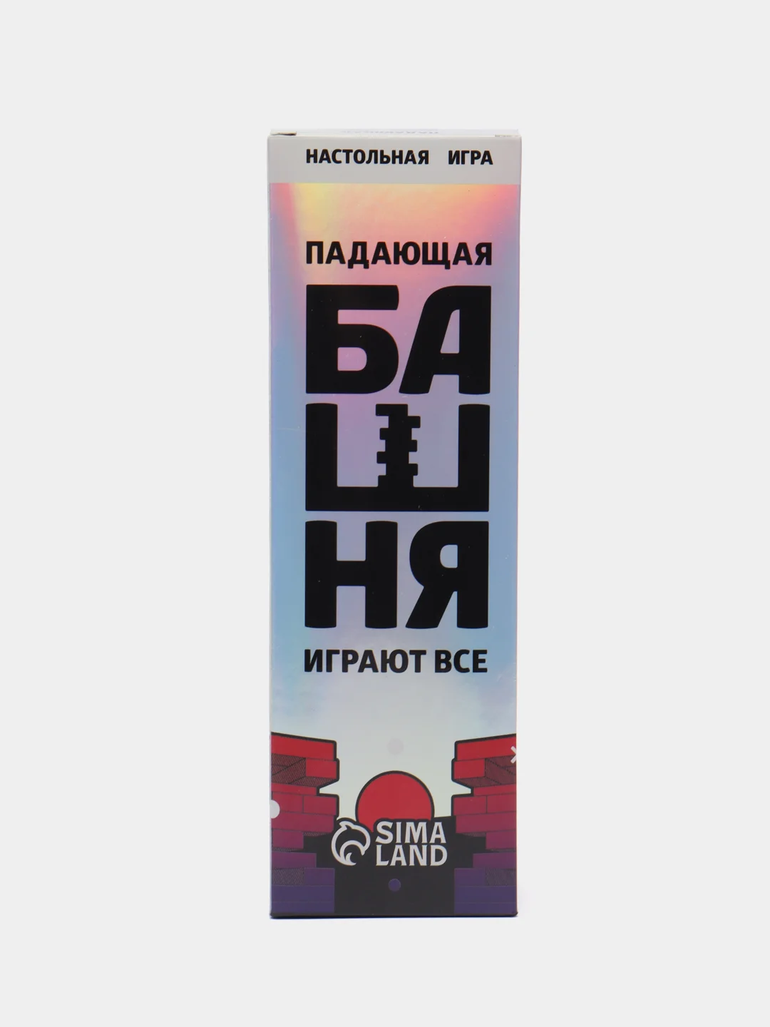 Падающая башня дженга Играют все, 54 бруска, 6+