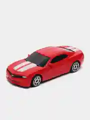 Машина металлическая CHEVROLET CAMARO, 1:64, цвет красный