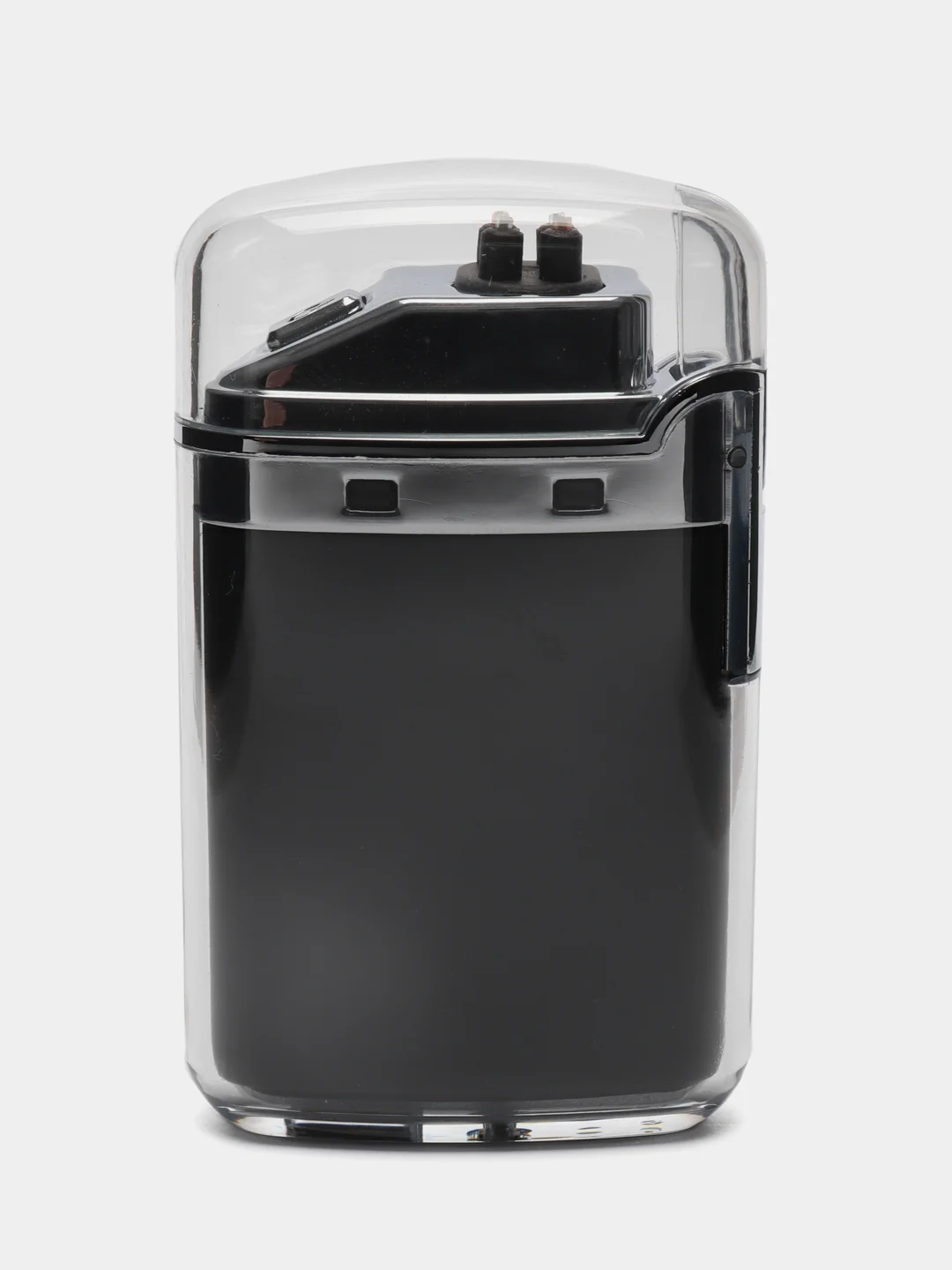 Черный зажигалка электронная USB, плазменная спираль