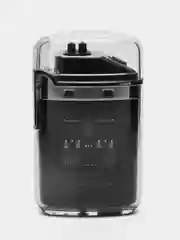 Черный зажигалка электронная USB, плазменная спираль