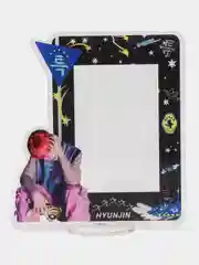 Розовый фоторамка Stray Kids 5-STAR для Kpop карт, рамка для кпоп, RockStar стрэй кидс