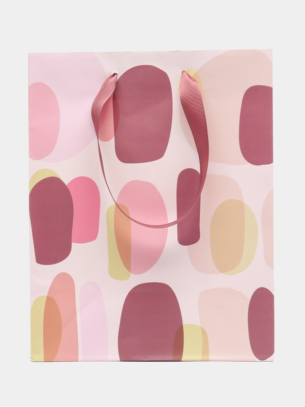 Пакет подарочный 18*23*10см Meshu "Spots colorful", матовая ламинация