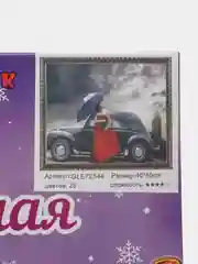 Ледяной алмазная мозаика на подрамнике "Пары", 40 х 50 / Алмазная мозайка люди пейзаж натюрморт