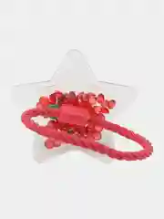 Коралловый детские резинки для волос с наполнителями, набор из 10 штук