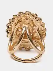 Индиго кольцо для платка