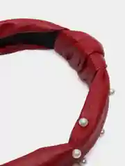 Ободок кожаный