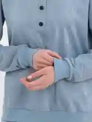 Ледяной совремнный компект худи и джоггеры Kиберкола KIBERKOLA